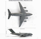 C-17 Globemaster - Aviones de fundición a presión Modelo 1/200