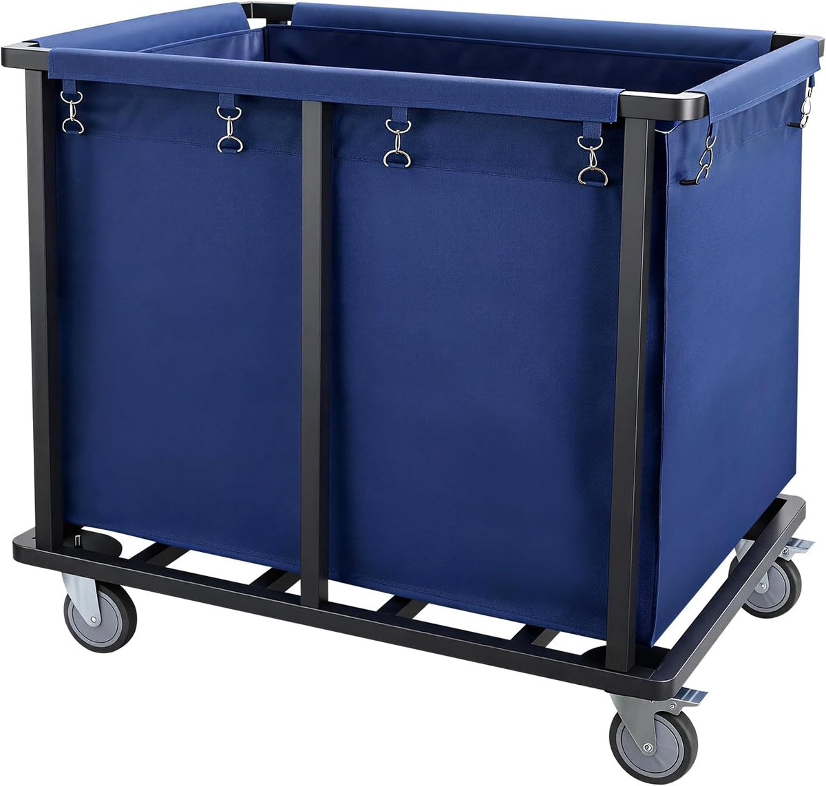 Carrito de lavandería comercial con ruedas, carrito de lavandería con