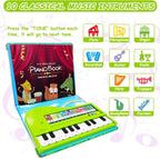 Juguetes de libro de piano para niños, 20 teclas, teclado para niños, juguetes musicales, regalos para niños y niñas de 3, 4 y 5 años