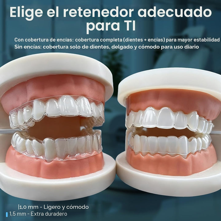 Retenedores personalizados para dientes, juego de retenedores trans...