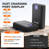 CHAPAREL Batería recargable 7.4V 14400mAh para chalecos calentados,...