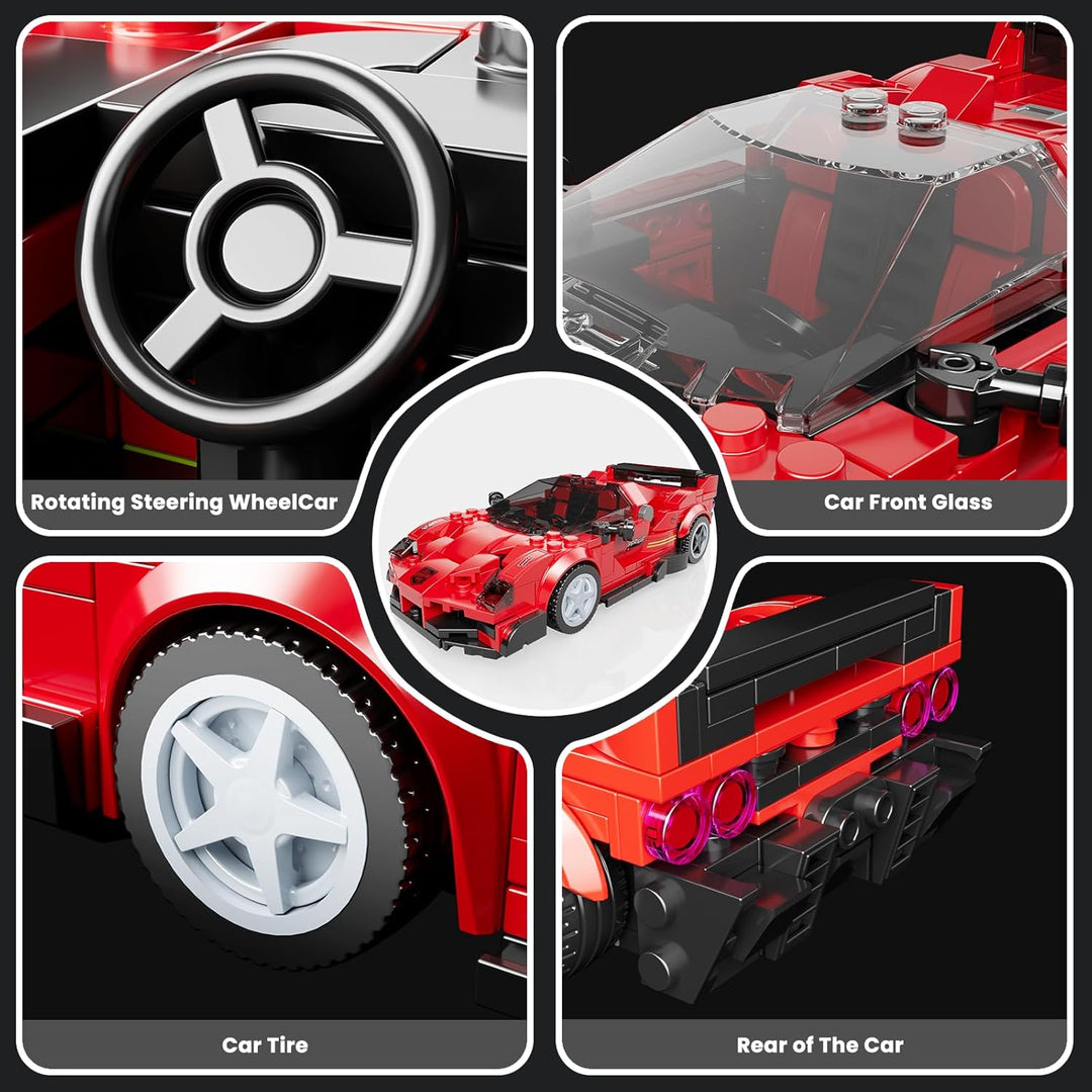 Mould King F4T - Kit de construcción de autos deportivos