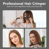 Crimpadora de cabello con planchas de cerámica de titanio DSHOW par...