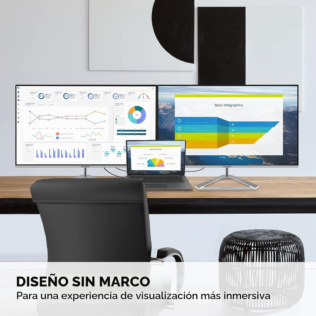 ViewSonic VX2776-4K-MHDU Monitor 4K de 27 pulgadas, IPS con USB-C d...