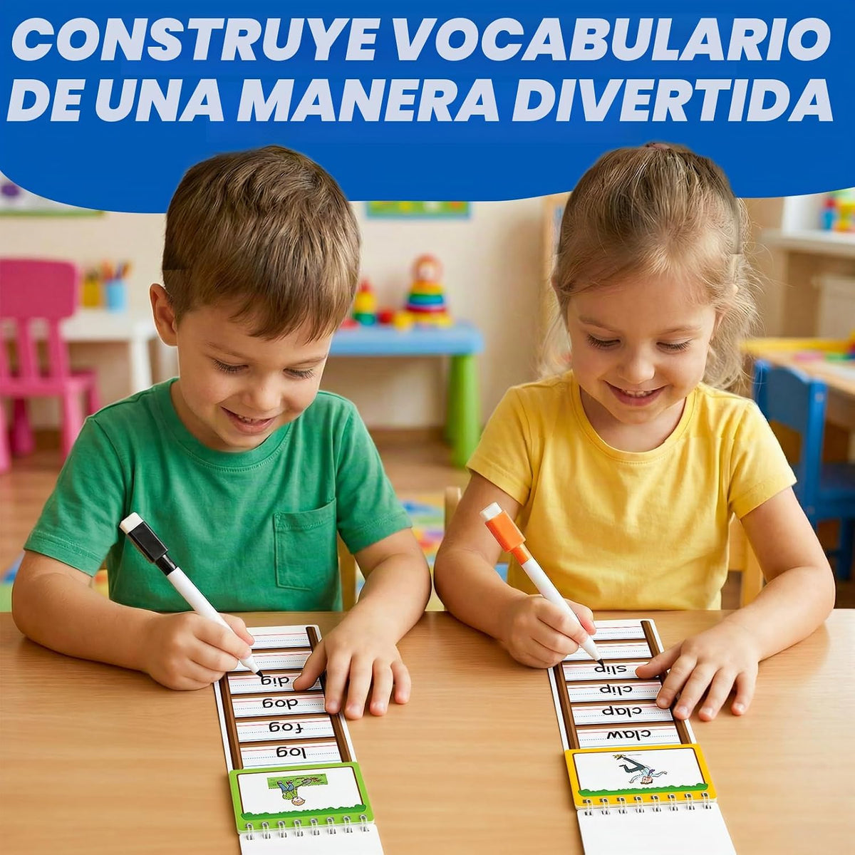 Libros con tapa de escalera de 30 palabras, tarjetas flash fonéticas, escaleras de palabras, libro de construcción familiar de palabras, palabras a la vista, juegos de ortografía, libros de fonética para niños, aula, escuela, preescolar, actividades de ap