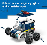 LEGO City Rides Camión de policía Kit de construcción de