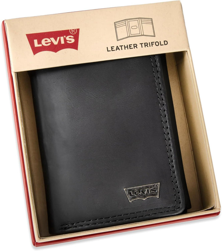 Levi's Billetera triple RFID para hombre, elegante y delgada, i...