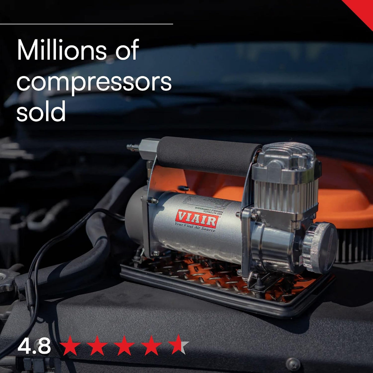 Kit compresor automático portátil Viair 40047 400P-RV
