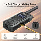 Retevis Radio DMR MateTalk P3 con auricular (paquete de 2)