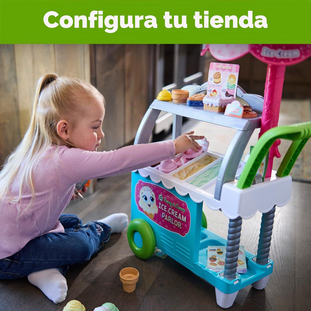 LeapFrog Scoop and Learn Ice Cream Parlor - Juguete de rol para niños
