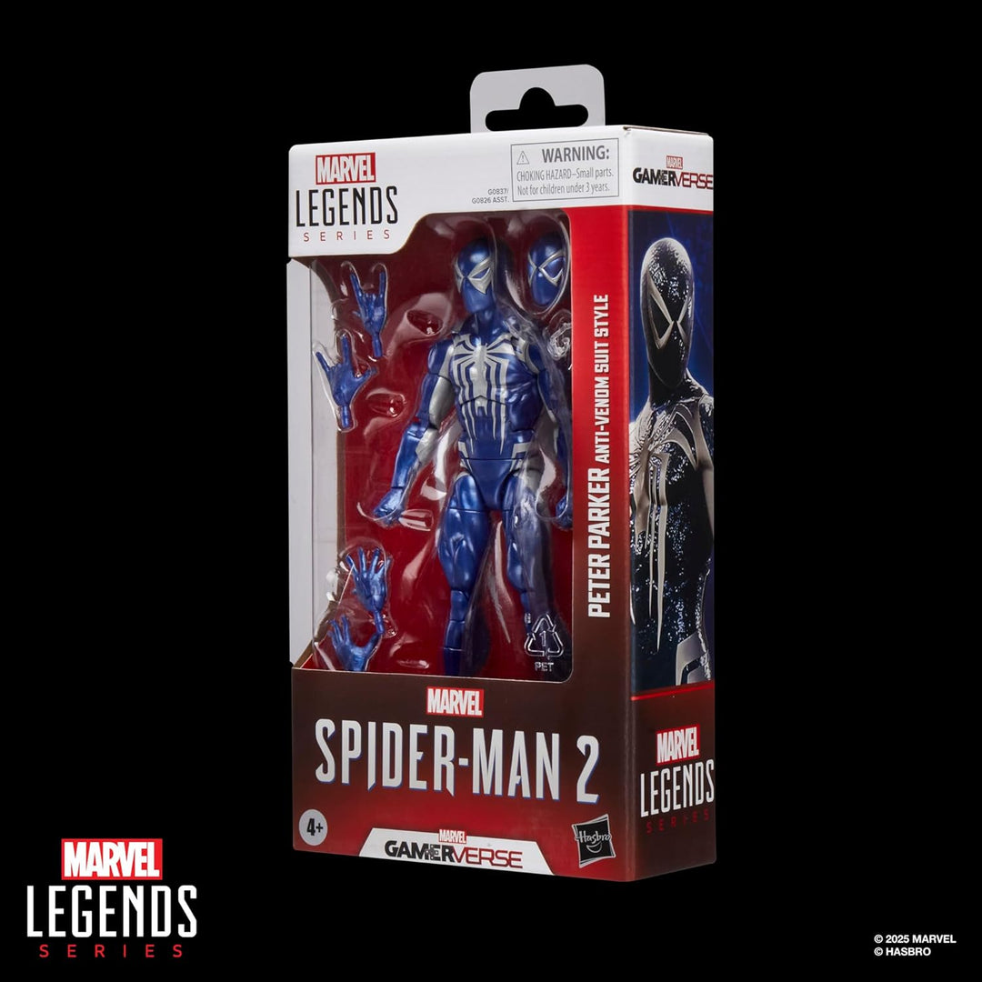 Marvel Legends Series Gamerverse Peter Parker Anti-Venom Suit Style...