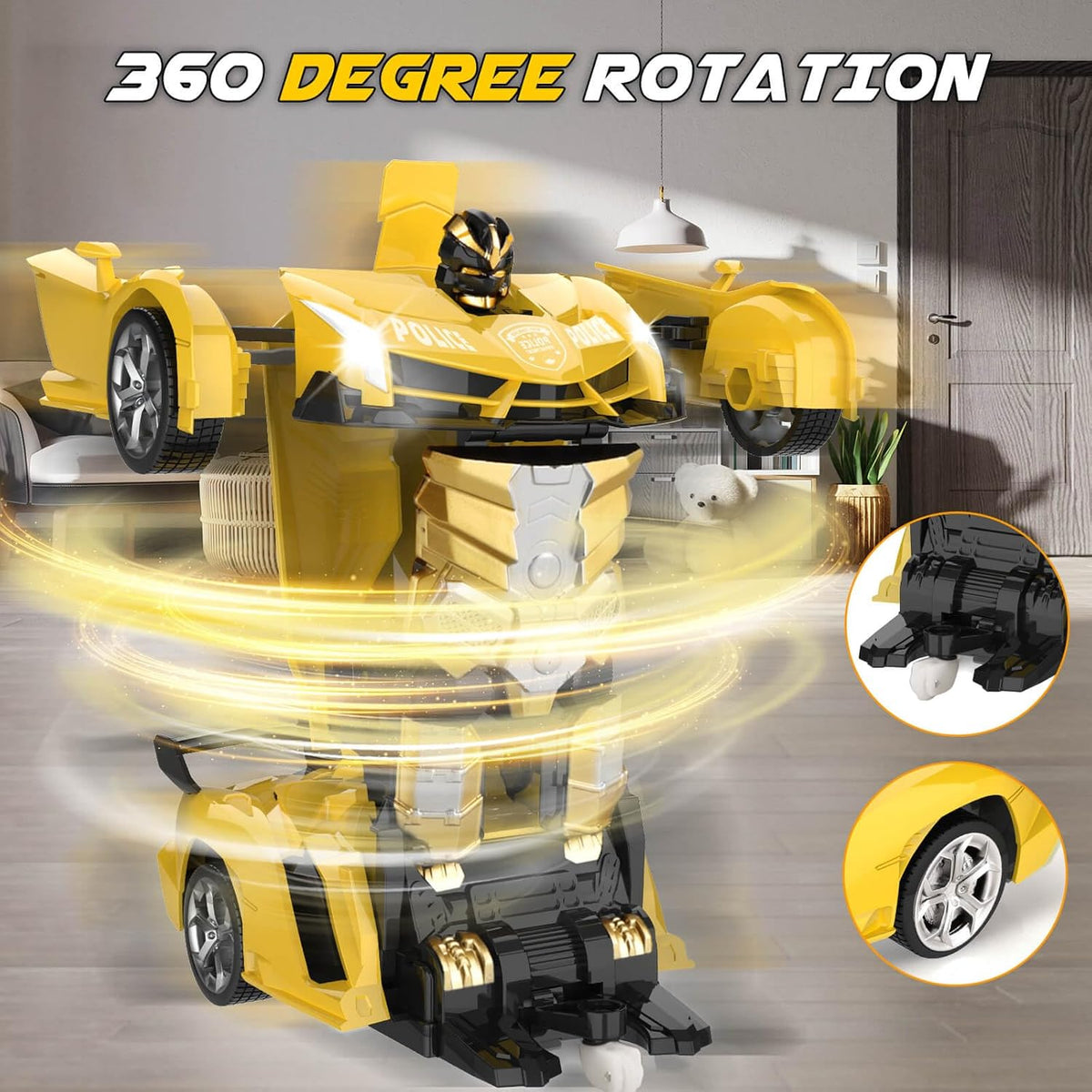 Britik - Auto a control remoto transformable - Autos RC, transforma...