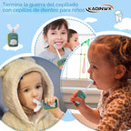 KAQINWX Cepillo de dientes eléctrico en forma de U para niños de 2...