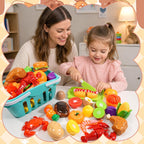 Rileryan Juego de accesorios de cocina de comida de juego de simulación
