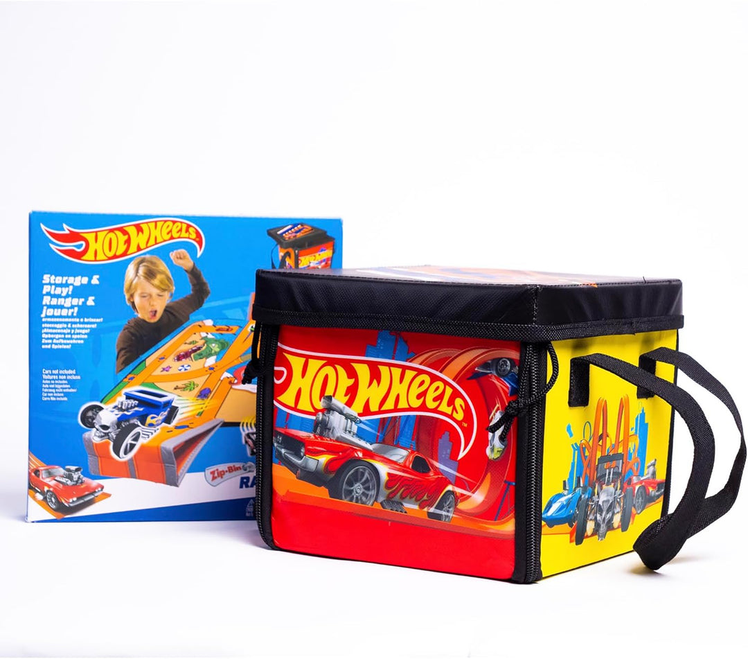 Hot Wheels Tara Toy: Rampa ZipBin Ramp It Up - Desabrocha para conv...