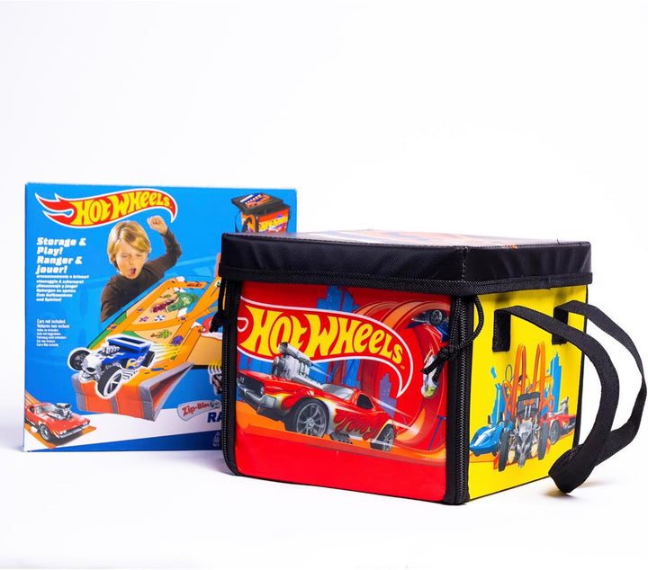 Hot Wheels Tara Toy: Rampa ZipBin Ramp It Up - Desabrocha para conv...