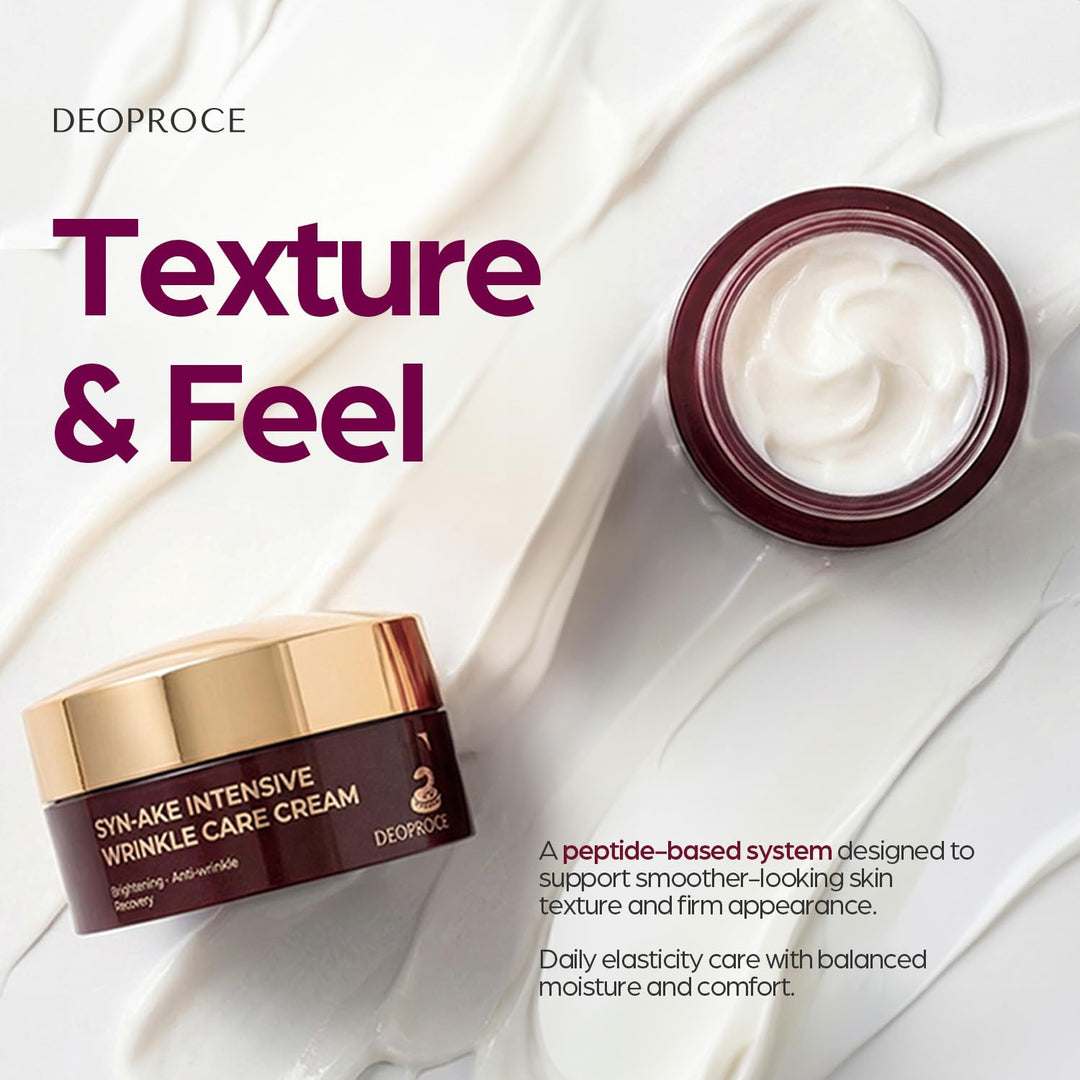 Deoproce Crema intensiva para el cuidado de las arrugas Synake