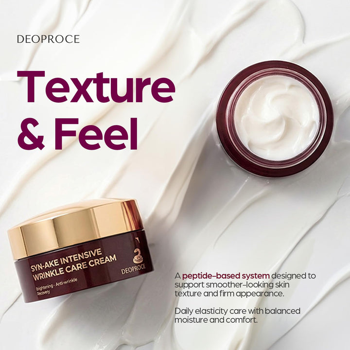 Deoproce Crema intensiva para el cuidado de las arrugas Synake