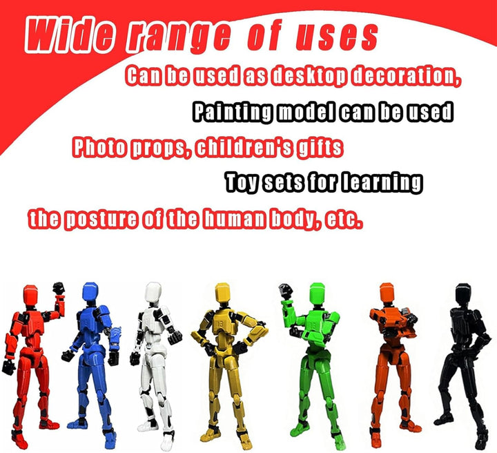 EIMONEY 9 Piezas Ensamblaje Completo Figura de Acción T-13 Impresa...
