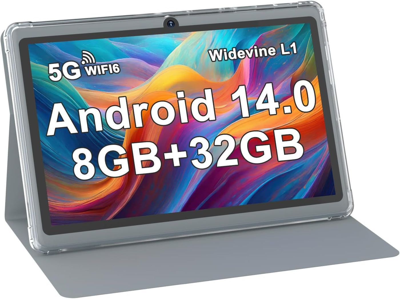 ZZB Tablet Android 14 de 7 pulgadas, 8 GB de RAM (4 GB expandibles)...