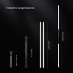 Sable de luz RGB3.0 de doble hoja con balanceo suave, sable de luz de duelo con control de movimiento, 16 fuentes de sonido, sables de luz con color infinito y 16 colores sólidos