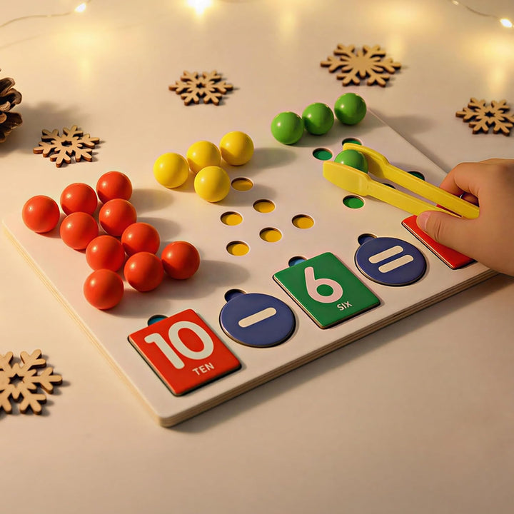 Montessori - Juguetes educativos de madera para niños