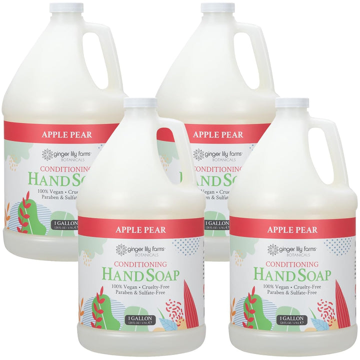 Ginger Lily Farms Botanicals - Repuesto de jabón líquido multiusos...