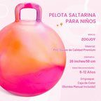 Clouds Hopper Ball forkids 6-12 | 20 en Bouncy Ball con Handle