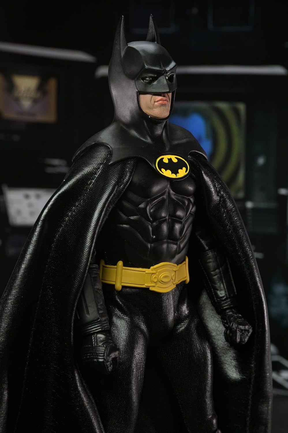 NECA - Batman (película de 1989) - Figura de acción vestida de Batman de 8 pulgadas