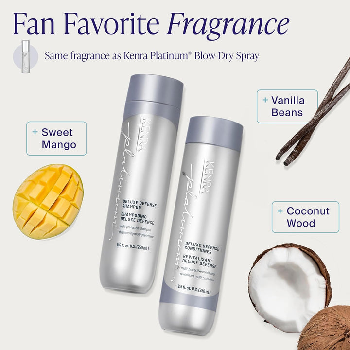 Kenra Platinum Deluxe Defense Conditioner | Fortalecimiento + preve...