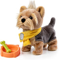 TUMAMA - Perro electrónico interactivo para caminar y ladrar para niños