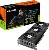 GIGABYTE Tarjeta gráfica GeForce RTX 4060 Gaming OC 8G, 3 ventilado...