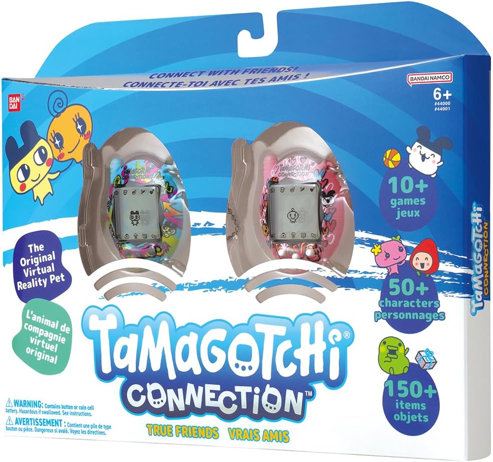 Tamagotchi Connection True Friends - Graffiti azul y graffiti rosa