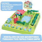 TOMY Bluey Screwball Scramble Juego de laberinto de mármol