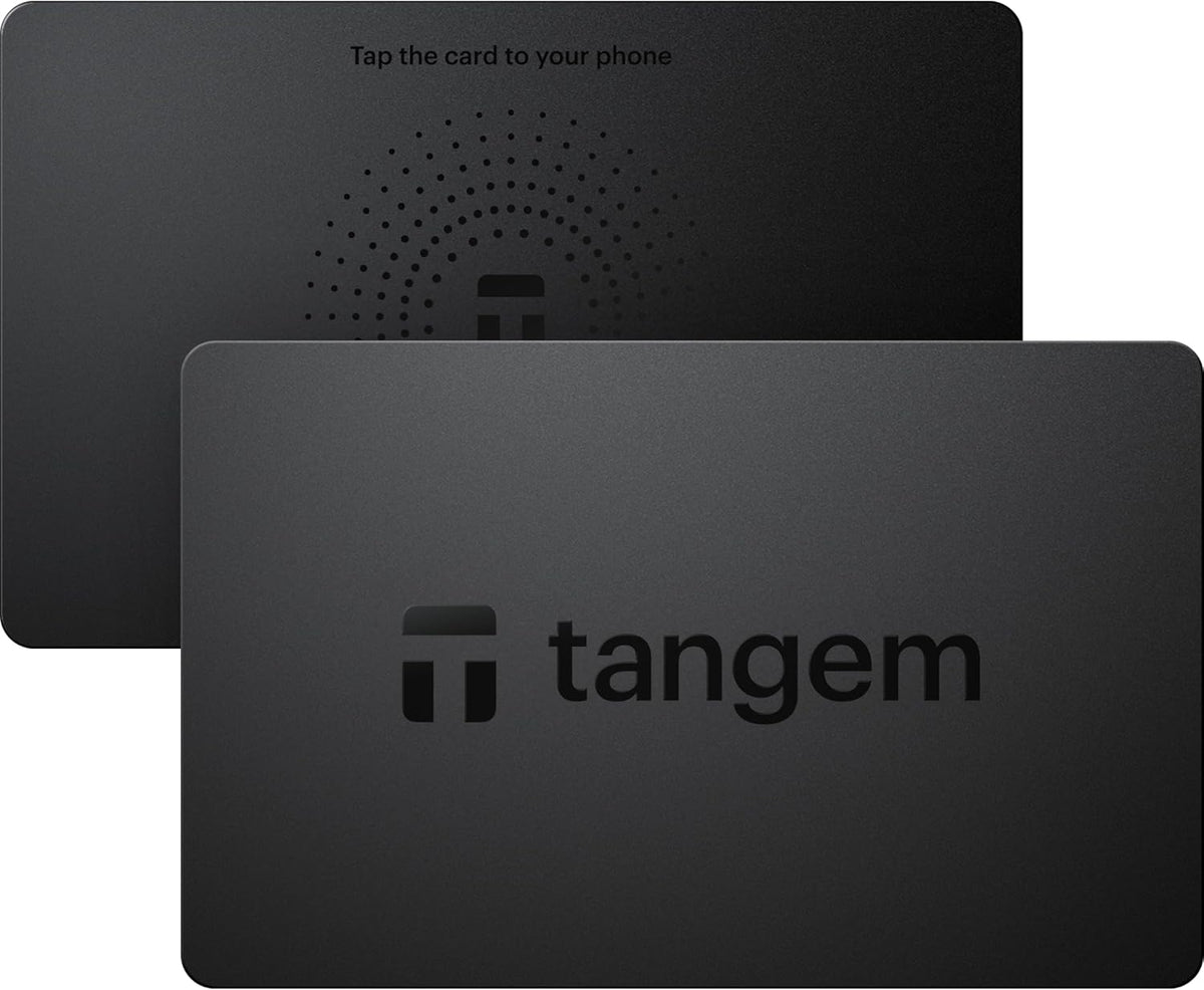 TANGEM Paquete de 2 Carteras - Cartera Segura para Criptomonedas -...