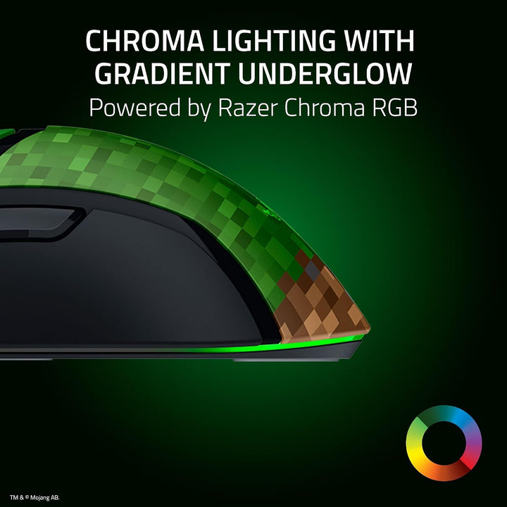 Ratón Razer Cobra con cable para juegos: 58g ultra ligero - Interru...