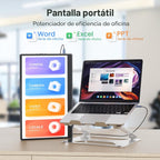 UFYQL Monitor portátil de 15.6 pulgadas FHD 1080P Monitor externo d...