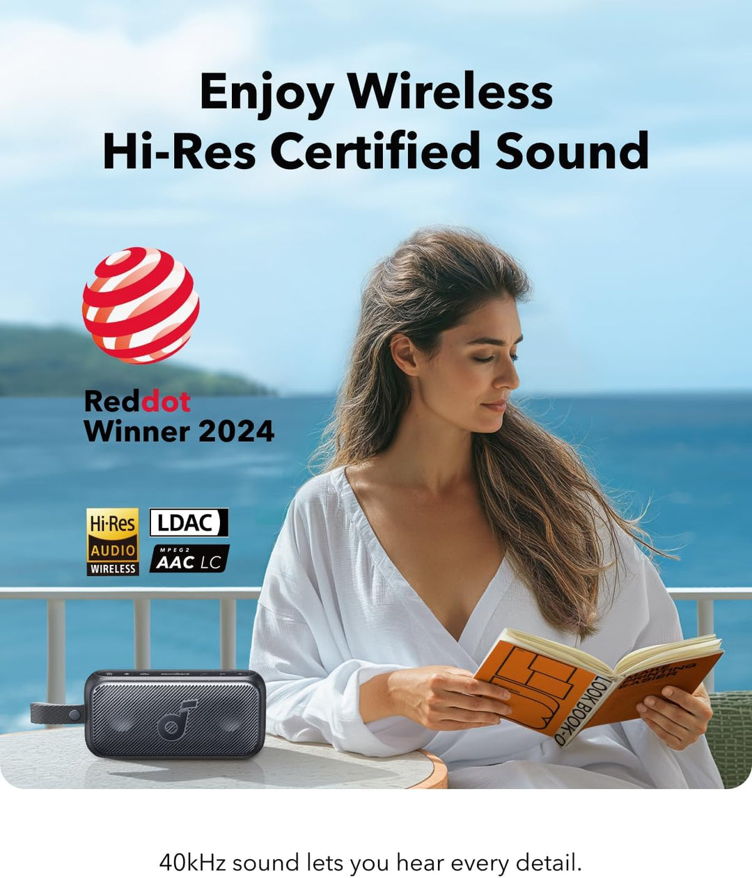 Soundcore Motion 300 de Anker, altavoz Bluetooth, altavoz portátil...