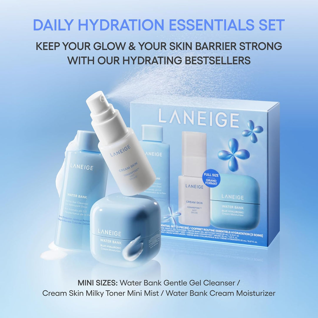 LANEIGE Crema Hidratante Water Bank Azul con Ácido Hialurónico: Cre...