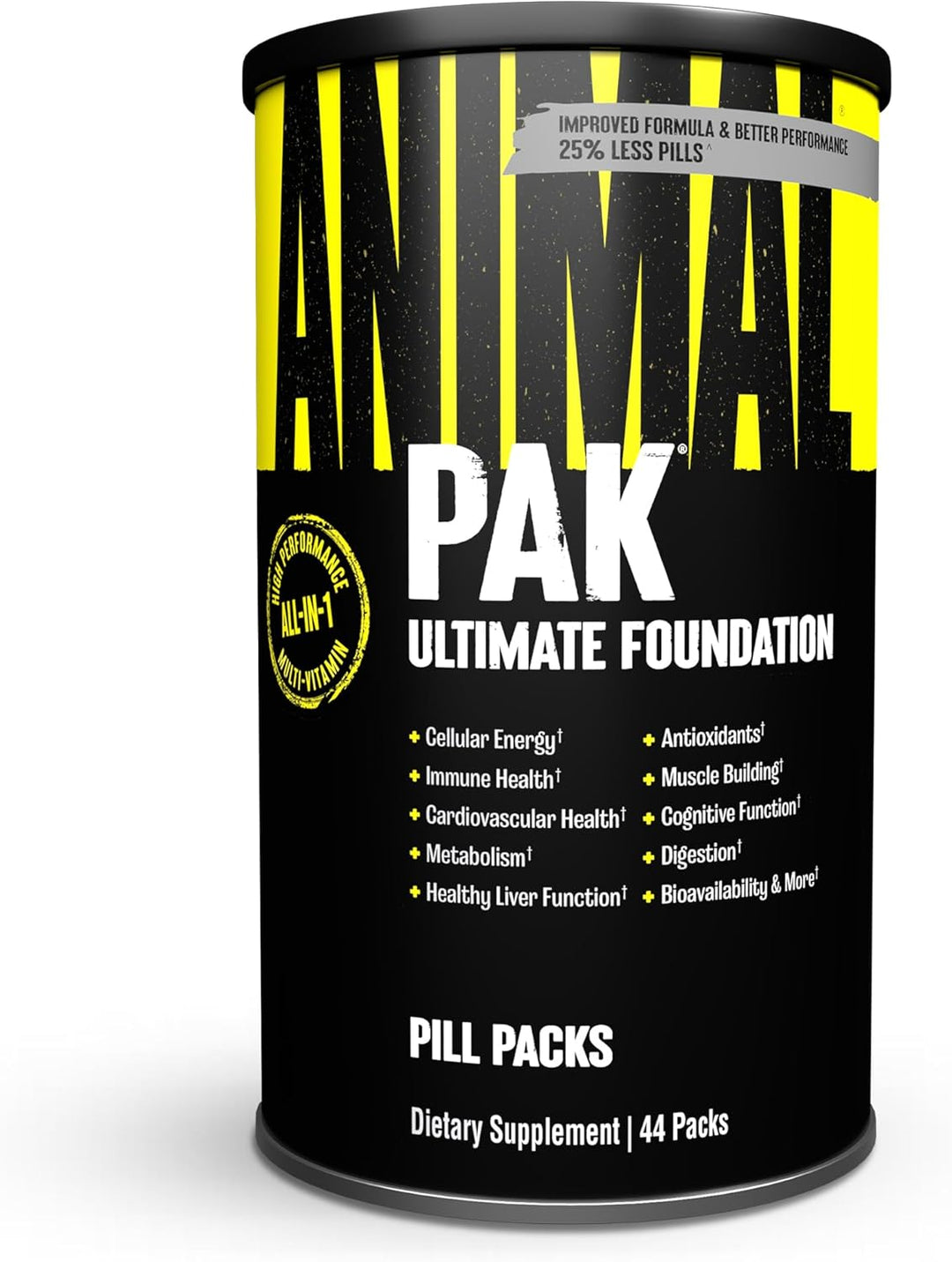 Animal Pak - Suplemento multivitamínico conveniente para hombres y...