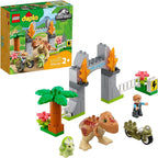 LEGO DUPLO Jurassic World Escape de dinosaurios T. rex y Triceratops 10939 - Juguete de construcción para regalo para jóvenes fanáticos de los dinosaurios; nuevo 2021 (36 piezas)
