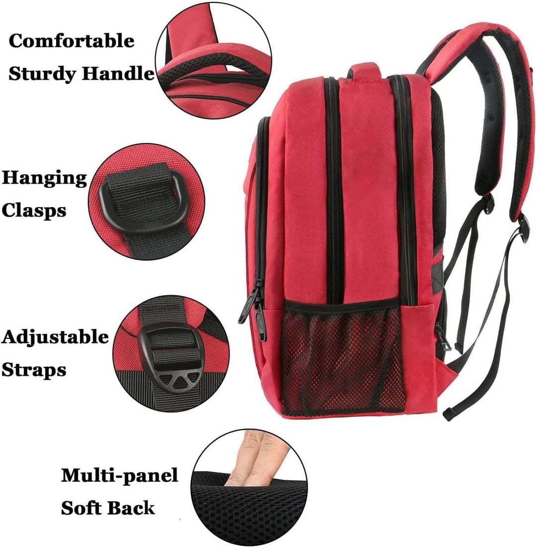 Mochila para portátil de viaje, para negocios, antirrobo, delgada,...