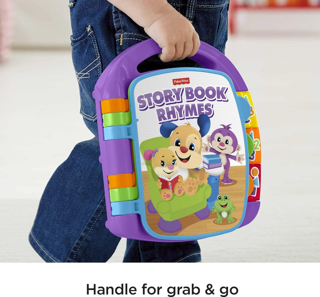 Fisher-Price Ríe y aprende libro de historias con rimas