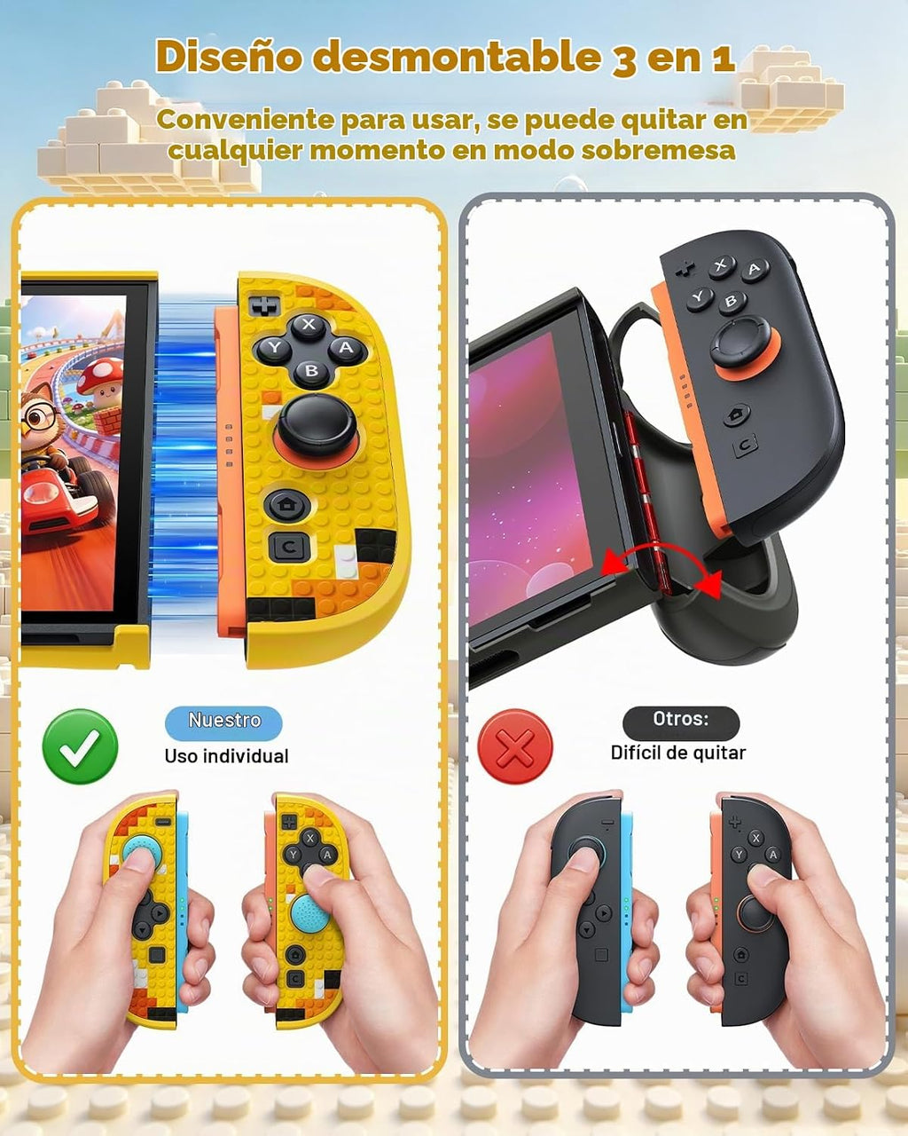 Funda FYOUNG para Switch 2, Estuche Rígido Compatible con Dock para Nintendo Switch 2 2025
