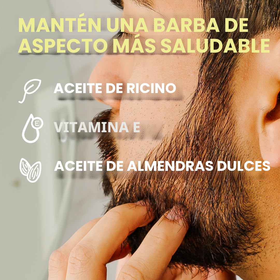 Kit Premium de Barba para Hombre de The Beard Club - Kit de Aseo y...