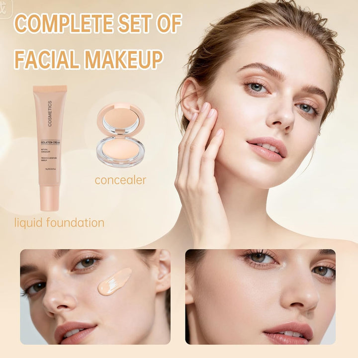 Kit de maquillaje para adolescentes y niñas, juegos de regalo de ma...