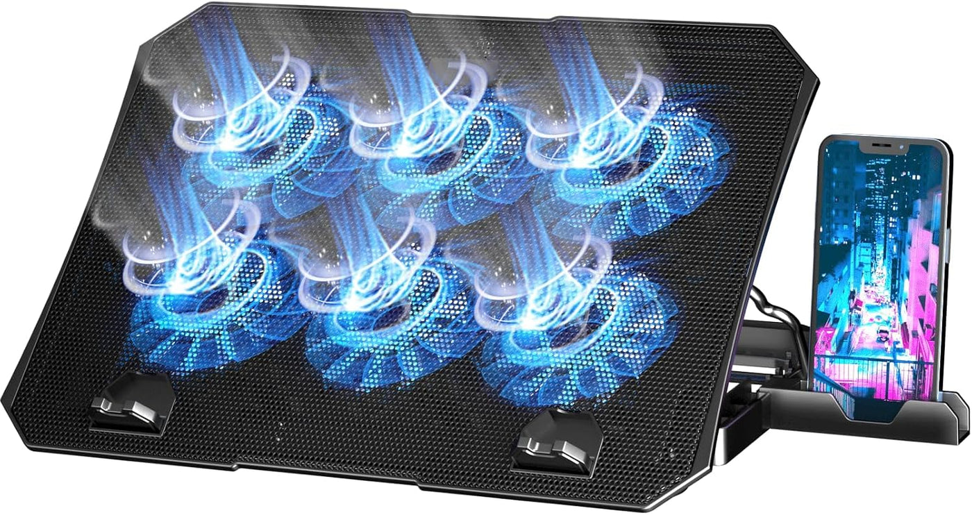 AICHESON Almohadilla de enfriamiento para laptop de 12 a 15.6 pulga...