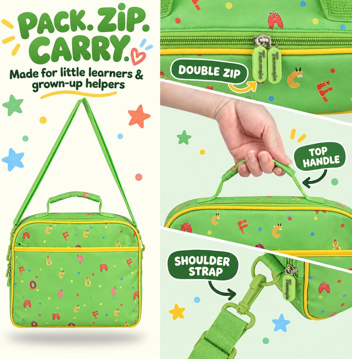 Tamnqin - Bolsa portátil compatible con sistema de aprendizaje interactivo LeapFrog LeapStart 3D, solo funda