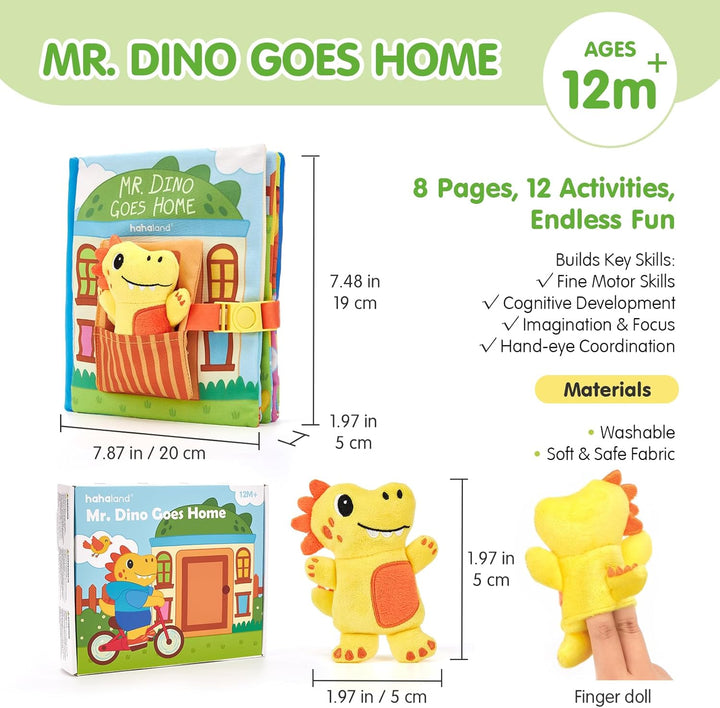 hahaland Libro de actividades para niños pequeños de 1 a 3