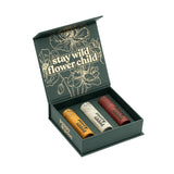 Paquete de 3 unidades + caja de regalo, bálsamo labial Poppy &amp;...